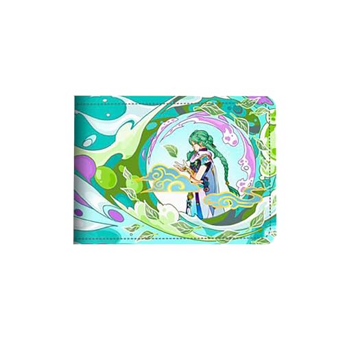 LIANGSHAN Lustiges Spiel Kartenhalter Führerschein PU Leder Hülle mit 4 Kartenfächern, Unisex Faltbar Kurz Ausweishülle, I, Einheitsgröße, Casual von LIANGSHAN