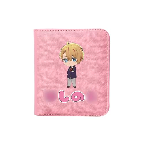 LIANGSHAN Unisex Anime Kartenetui, Hoshino Ai Print PU Leder Kartenetui, Anime Cartoon Teenager Cion Geldbörse, h, Einheitsgröße von LIANGSHAN