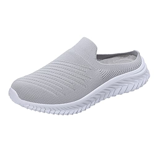 Diabetiker Schuhe Damen Sommer Outdoorschuhe Hinten Offen Klinik Schuhe Luftkissen Sandals Mesh Diabetiker Schuhe Mit Fussbett rutschfest Arbeitsschuhe Frühling Hausschuhe Sneaker Sportschuhe von LIANGTUOHAI