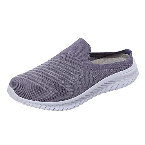 Diabetiker Schuhe Damen Sommer Outdoorschuhe Hinten Offen Klinik Schuhe Luftkissen Sandals Mesh Diabetiker Schuhe Mit Fussbett rutschfest Arbeitsschuhe Frühling Hausschuhe Sneaker Sportschuhe von LIANGTUOHAI