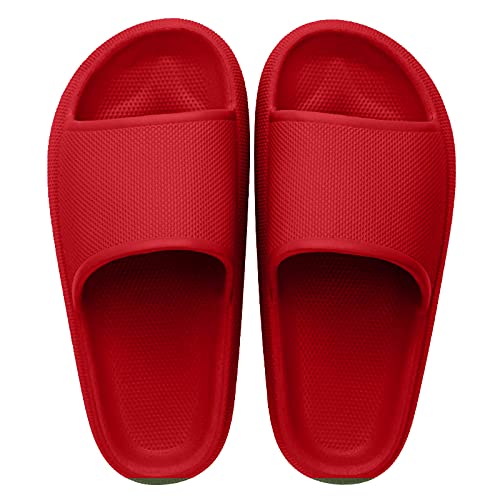 LIANGTUOHAI Badeschuhe Herren Damen Cozislides Original Slippers Badeschlappen Cloudyzz Schlappen Wolke Hausschuhe Gummi Home Slippers rutschfeste Pantoletten Sommer Garten Badelatschen Flip Flops von LIANGTUOHAI