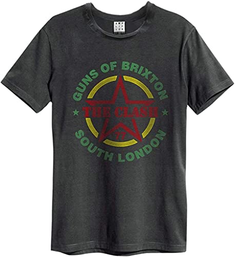 Amplified The Clash 'Guns of Brixton Tour' T Shirt Clothing T-Shirts & Hemden(Large) von LIAO1999X