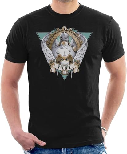 Hope Patamon Angemon Digimon Men's T-Shirt T-Shirts & Hemden(X-Large) von LIAO1999X