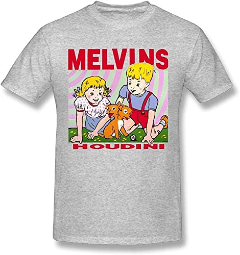 NAGEY Melvins-Houdini Fashion Men's Funny T Shirt T-Shirts & Hemden(X-Large) von LIAO1999X