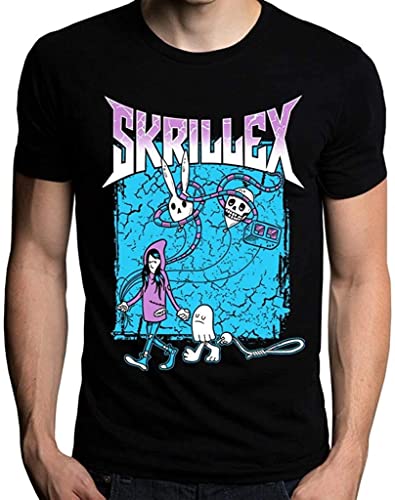 Skrillex Music DJ Logo Dubstep Beats T Shirt T-Shirts & Hemden(XX-Large) von LIAO1999X