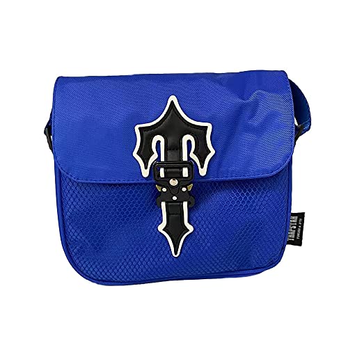 LIAOPUFUS Trapstar London Oxford Handtasche Herren Große Kapazität Umhängetasche Trapstar für Geschenke, Sport und Reisen(Blau,Einzelgröße) von LIAOPUFUS