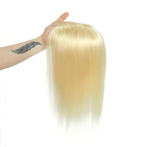 Gewellte Perücke Hair Topper for Women Lace Base Stopper Echthaar 10-18" brasilianisches Haar Gerade Haarteile Clip in One Hair Extensions for dünner werdendes Haar Perückengriff(Size:12 inches Gewellte Perücke Hair Topper for Women Lace Base Stopper Echthaar 10-18" brasilianisches Haar Gerade Haarteile Clip in One Hair Extensions for dünner werdendes Haar Perückengriff(Size:12 inches von LIBANGRONG-888