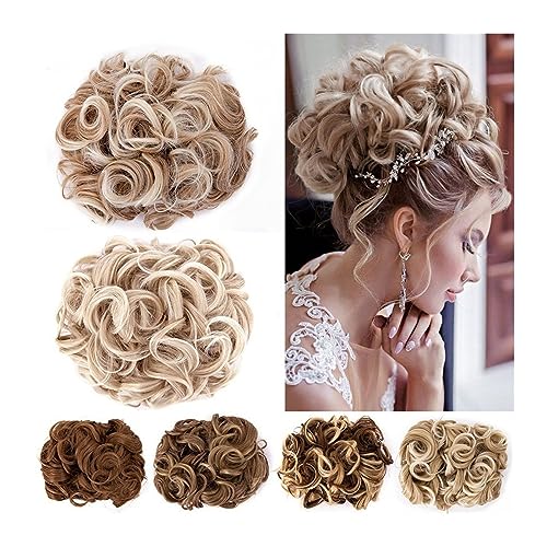 Haarknoten Synthetischer Haarknoten, lockiger Chignon, kurze, unordentliche Welle, lockiger Haarknoten, Verlängerungskamm, Clip-in-Pferdeschwanzverlängerung, Hochsteckfrisuren, Haarteile for Frauen Ha Haarknoten Synthetischer Haarknoten, lockiger Chignon, kurze, unordentliche Welle, lockiger Haarknoten, Verlängerungskamm, Clip-in-Pferdeschwanzverlängerung, Hochsteckfrisuren, Haarteile for Frauen Ha von LIBANGRONG-888
