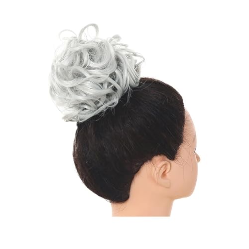 Haarknoten Synthetischer unordentlicher Haarknoten, Chignon, Haargummis, gefälschtes Haarband, Zopf, elastischer Haarteilschwanz for Frauen, synthetischer Wickel, lockiger Pferdeschwanz Haarknoten-Haa Haarknoten Synthetischer unordentlicher Haarknoten, Chignon, Haargummis, gefälschtes Haarband, Zopf, elastischer Haarteilschwanz for Frauen, synthetischer Wickel, lockiger Pferdeschwanz Haarknoten-Haa von LIBANGRONG-888