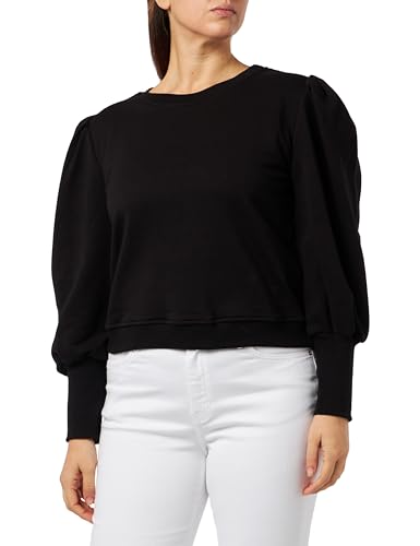 LIBBI Damen Sweatpullover 12427201-LI01, Schwarz, XL von LIBBI