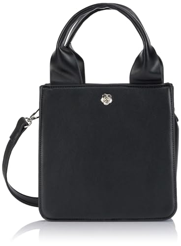 LIBBI Women's Henkeltasche Damen Shopper, SCHWARZ von LIBBI