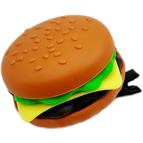 LIBERGA 10 Stück Haarspangen In Form Eines Hamburgers, Lustige Haarklammern Kopfschmuck Haarnadeln Als Party Dekoration Für Damen von LIBERGA