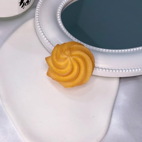 LIBERGA 10 Stück Haarspangen In Form Von Künstlichen Lebensmitteln, Haarklammern Mit Lustigen Keksen, Kopfschmuck Haarnadeln Als Party Dekoration Für Damen von LIBERGA