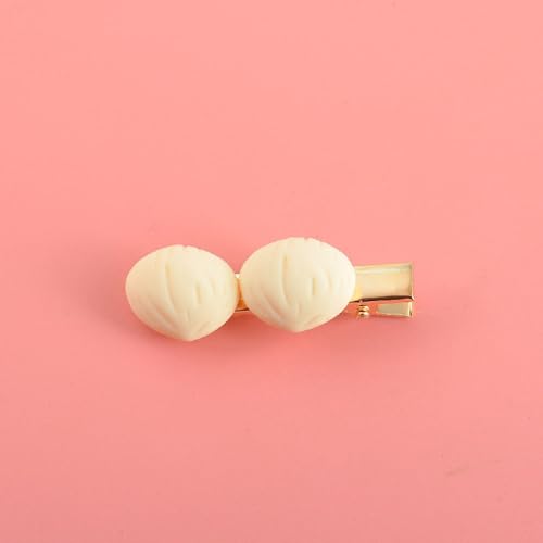 LIBERGA 10 Stück Haarspangen In Form Von Künstlichen Lebensmitteln, Lustige Haarklammern Kopfschmuck Haarnadeln Als Party Dekoration Für Damen von LIBERGA