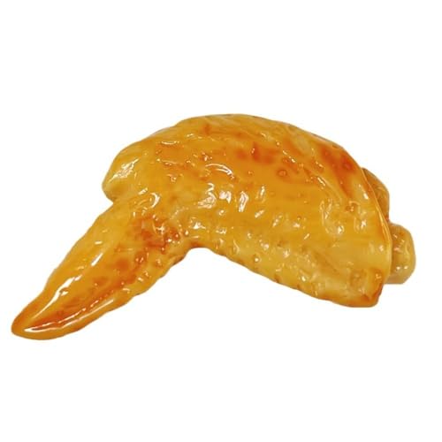 LIBERGA 10 Stück Haarspangen In Form Von Simulierten Lebensmitteln, Lustige Haarklammern In Hühnerflügelform, Kopfschmuck Haarnadeln Als Party Dekoration Für Damen von LIBERGA