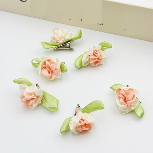 LIBERGA 20 Stück Blumen Haarspangen Lustige Haarklammern Kopfschmuck Party Dekoration Haarnadeln Für Damen von LIBERGA