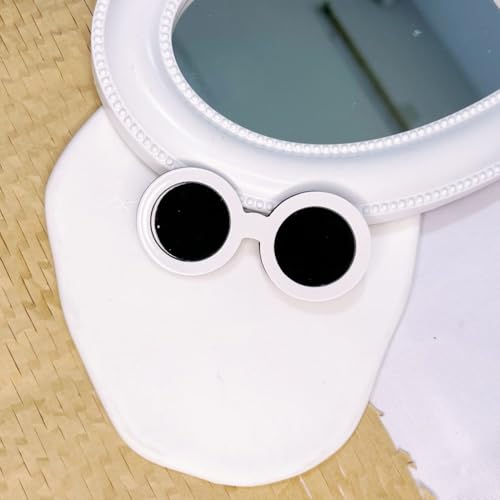 LIBERGA 4 Stück Haarspangen In Brillenform, Lustige Haarklammern Kopfschmuck Party Dekoration Haarnadeln Für Damen von LIBERGA