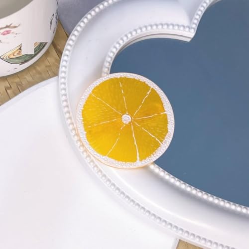 LIBERGA 8 Stück Haarspangen In Form Von Künstlichen Lebensmitteln, Lustige Haarklammern Mit Orangenscheiben Als Kopfschmuck Haarnadeln Als Party Dekoration Für Damen von LIBERGA