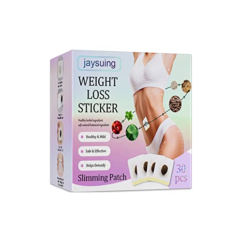 30 Stück Bauch Patch, Abnehmen Patch, Effective Ancient Remedy Healthy Detox Slimming Belly Pellet, Abnehmen Gewichtsverlust Fett Straffend Aufkleber Gips Nabel Aufkleber Frau Slimming Patch von LICHENGTAI