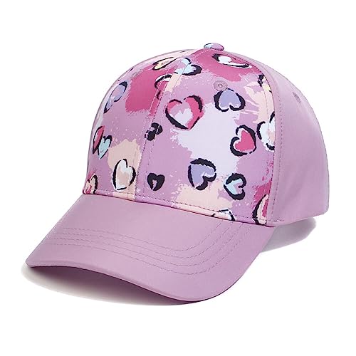 LICHENGTAI Baseball Cap für Jungen Mädchen, Sommer Snapback Cap Verstellbar Sport Kappe Baseballmütze Sonnenhut Kinderhut Sommer Outdoor Schrimkappe für Mädchen Frauen von LICHENGTAI