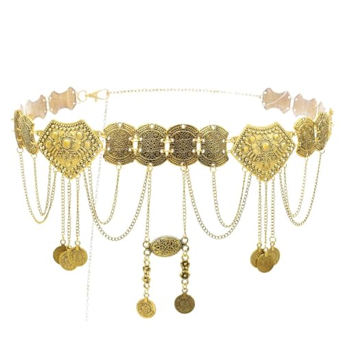 LICHENGTAI Frauen Lange Quaste Taille Kette Gürtel Multilayer Körper Bauch Kette Bikini Strand Geschirr Quaste Perle Körper Kette Böhmischen Körperschmuck Für Damen Und Mädchen von LICHENGTAI