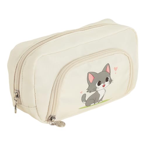 LICHENGTAI Große Kapazität Federtasche, Multilayer Schreibwaren Organizer Duarable Schreibwaren Organizer mit Cartoon Muster Pencil Bag für Schule und Büro LICHENGTAI Große Kapazität Federtasche, Multilayer Schreibwaren Organizer Duarable Schreibwaren Organizer mit Cartoon Muster Pencil Bag für Schule und Büro von LICHENGTAI