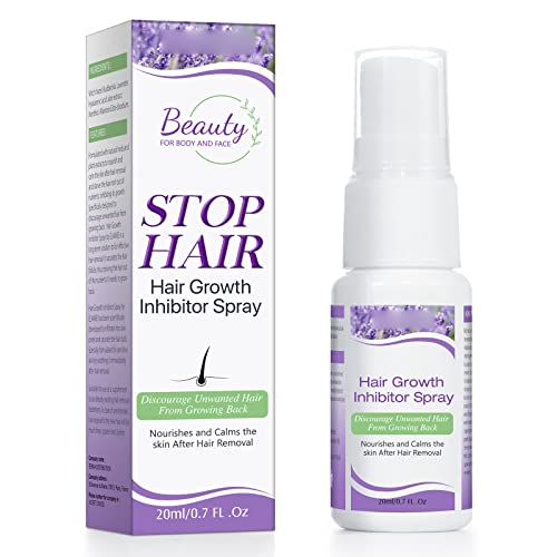 LICHENGTAI Hair Growth Inhibitor Cream, Natural Hair Removal Spray Stop Hair Growth Inhibitor Remover. Hair Growth Inhibitor für Frauen und Männer Körper Gesicht Arm Achsel Bein Lippen Brust von LICHENGTAI