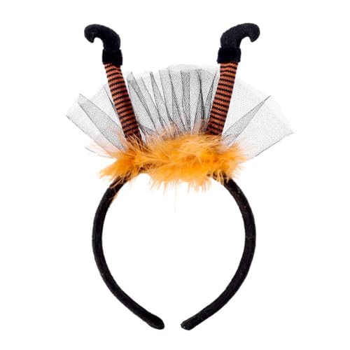 LICHENGTAI Hexenbein Stirnbänder, Halloween Hexenbein Haarband Halloween Hexenkopfbedeckung hexenbeine Haarring Haar Accessoire für Halloween Frauen und Mädchen von LICHENGTAI