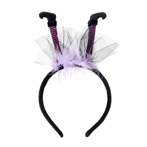 LICHENGTAI Hexenbein Stirnbänder, Halloween Hexenbein Haarband Halloween Hexenkopfbedeckung hexenbeine Haarring Haar Accessoire für Halloween Frauen und Mädchen von LICHENGTAI