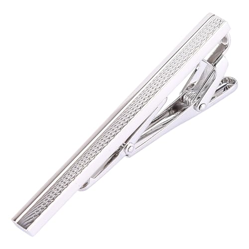 LICHENGTAI Klassische Herren Krawattennadel Kunstvoll Strukturiert Krawattennadeln Business-Stil Tie Clip Krawattenschmuck Krawattenzubehör für Alltag Hochzeit Jahrestag Geschäft Vatertagsgeschenke von LICHENGTAI