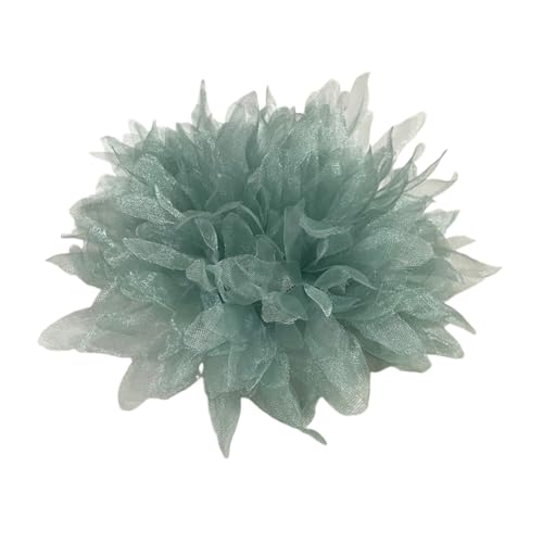 LICHENGTAI Netzblume Brosche, Retro Netzblume Korsage Flauschige Mesh Blumenbrosche Damen Blume Brosche Pin Kleidung Accessoires für Damen Schmuck Hochzeit Bankett Party von LICHENGTAI