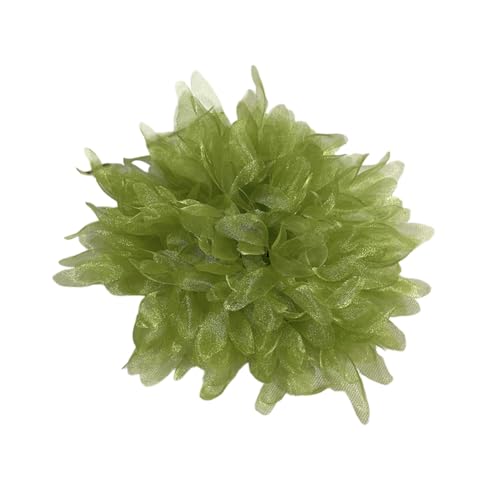 LICHENGTAI Netzblume Brosche, Retro Netzblume Korsage Flauschige Mesh Blumenbrosche Damen Blume Brosche Pin Kleidung Accessoires für Damen Schmuck Hochzeit Bankett Party von LICHENGTAI