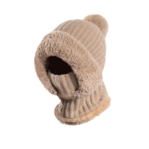 LICHENGTAI Sturmhaube Balaclava Damen Winddicht Schalmütze Winter Schlupfmütze Lässige Plüsch Mütze Atmungsaktiv Skimütze Gesichtshaube Für Fahrrad, Motorrad,Snowboarden, Skifahren von LICHENGTAI