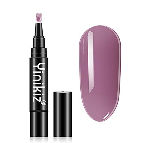 Nagellack Stift, 3 in 1 Nagellack Stift One Step UV Nagellack UV Gel Nagelgel Nail Polish LED Gel Nagellack Pen, Nagellackstift UV LED Gelpoliermittel Abtrocknen Nail Polish Pens für Nail Art Salon von LICHENGTAI