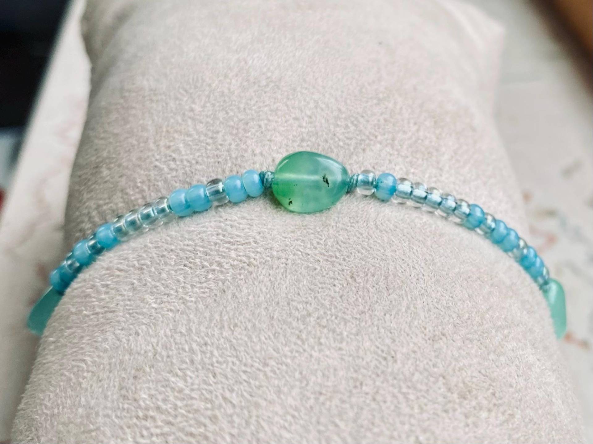 Chrysopras Nugget Perlen Armband Wunderschöne Steine Echter Chrysopras Nugget Perlen Armband Wunderschöne Steine Echter von LICHTARBEITERbyJenny