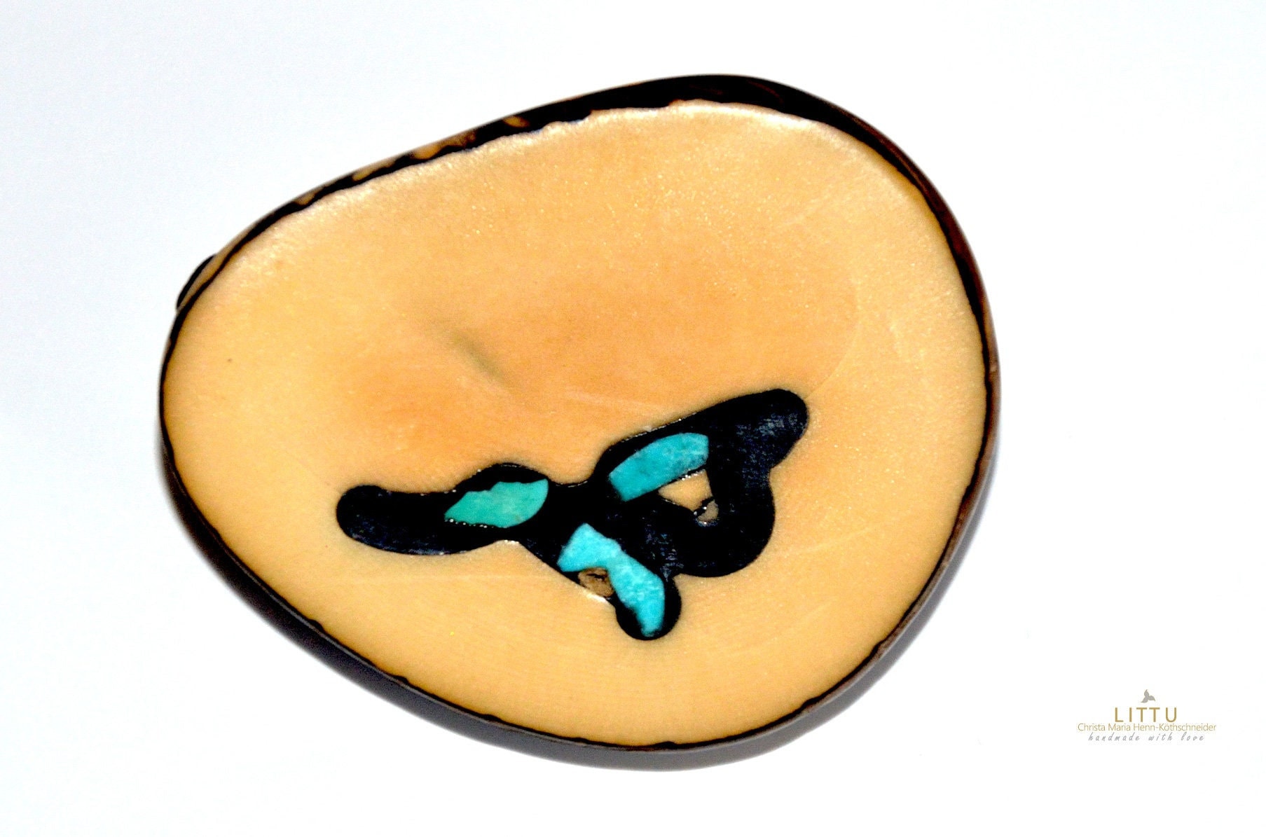 Edelsteinbrosche, Jaspis Brosche, Pin, Türkisen, Geschenk, Geschenkidee, Handarbeit Südamerika, Unikat, Geschenk Unisex, Edel Edelsteinbrosche, Jaspis Brosche, Pin, Türkisen, Geschenk, Geschenkidee, Handarbeit Südamerika, Unikat, Geschenk Unisex, Edel von LICHTTUPFER