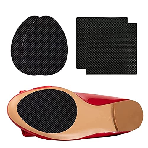 4 Paar Anti Rutsch Sohle Pads,Selbstklebend High Heel Pads Selbstklebende Rutschfeste Sohle Schutz,für Männer und Frauen,Schwarz von LICHUANUK