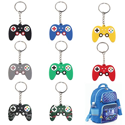 LICHUANUK 8 Stück Spiel Schlüsselanhänger Spiel Schlüsselbund Spiel Party Beutel Füller Videospiel Controller Videospiel Schlüsselanhänger Schlüsselringe Spiel Griff Anhänger Charms für Videospiel LICHUANUK 8 Stück Spiel Schlüsselanhänger Spiel Schlüsselbund Spiel Party Beutel Füller Videospiel Controller Videospiel Schlüsselanhänger Schlüsselringe Spiel Griff Anhänger Charms für Videospiel von LICHUANUK