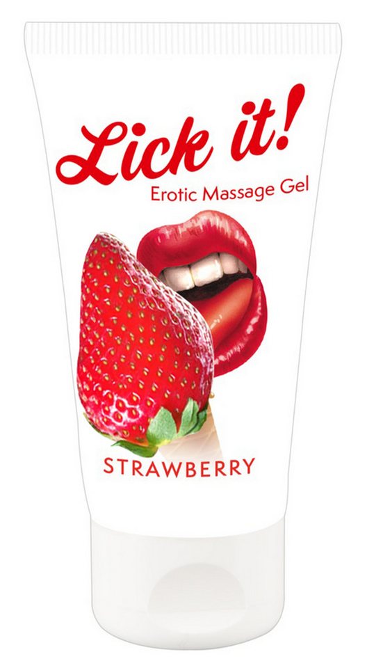 LICK IT Gleit- und Massagegel Lick it Strawberry 50 ml LICK IT Gleit- und Massagegel Lick it Strawberry 50 ml von LICK IT