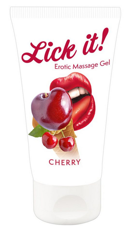 LICK IT Gleit- und Massagegel Lick it Wild Cherry 50 ml LICK IT Gleit- und Massagegel Lick it Wild Cherry 50 ml von LICK IT