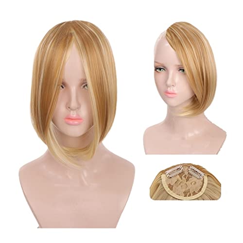 Pony-Haarspange, Pony-Haare for Frauen, synthetische Pony-Haar-Clip-in-Extensions, Mittelteil, natürliche Fransen-Pony-Clip-in-Pony, einteiliges Farbverlaufs-Pony-Haarteil for Frauen,Falscher Pony fü von LICONG-2020