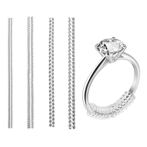 LICQIC Ringverkleinerer, Unsichtbar Ring Verkleinerung für Breite Ringe, Ringgrößenversteller für lose Ringe Männer und Frauen, Ring Kleiner Machen LICQIC Ringverkleinerer, Unsichtbar Ring Verkleinerung für Breite Ringe, Ringgrößenversteller für lose Ringe Männer und Frauen, Ring Kleiner Machen von LICQIC