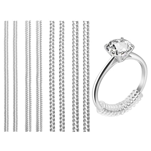 LICQIC Ringverkleinerer, Unsichtbar Ring Verkleinerung für Breite Ringe, Ringgrößenversteller für lose Ringe Männer und Frauen, Ring Kleiner Machen LICQIC Ringverkleinerer, Unsichtbar Ring Verkleinerung für Breite Ringe, Ringgrößenversteller für lose Ringe Männer und Frauen, Ring Kleiner Machen von LICQIC