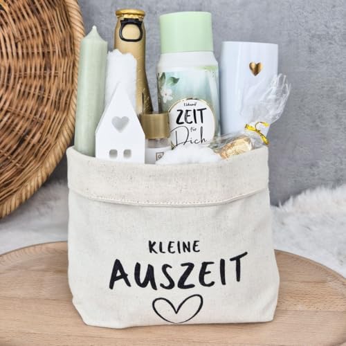 Geschenkkorb Frauen mit aromatischen Pflege Duschbad | Geschenkset Wellness |Kleine Auszeit im Baumwoll-Korb als Geschenk Freundin | Entspannung Geschenk | Geschenke Frauen | Geburtstagsgeschenk Fraue Geschenkkorb Frauen mit aromatischen Pflege Duschbad | Geschenkset Wellness |Kleine Auszeit im Baumwoll-Korb als Geschenk Freundin | Entspannung Geschenk | Geschenke Frauen | Geburtstagsgeschenk Fraue von LIDAM