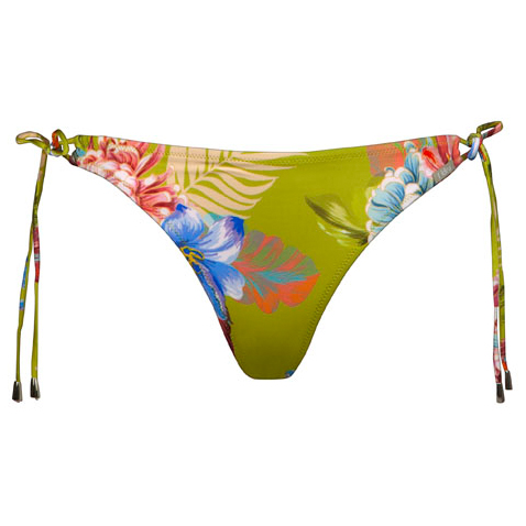 Lidea - Women's Botanic Burst Bikini Bottoms Tie Side - Bikini-Bottom Gr 38 bunt von LIDEA
