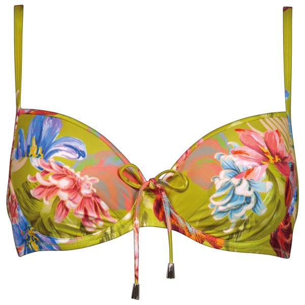 Lidea - Women's Botanic Burst Bikini Top - Bikini-Top Gr 36 - Cup: C bunt von LIDEA