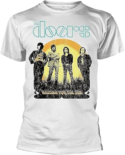 LIANXI The Doors 'Waiting for The Sun' T Shirt White White Hemden(Medium) von LIDU33YUN