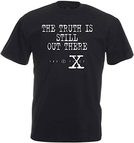 The X Files - The Truth is Still Out There Men's Black, Grey or White T-Shirt Black Hemden(XX-Large) von LIDU33YUN