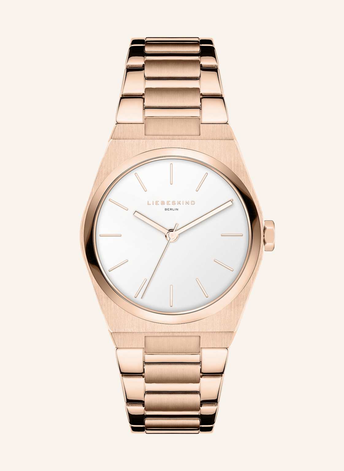 Liebeskind Armbanduhr  Aus  Edelstahl rosegold von LIEBESKIND