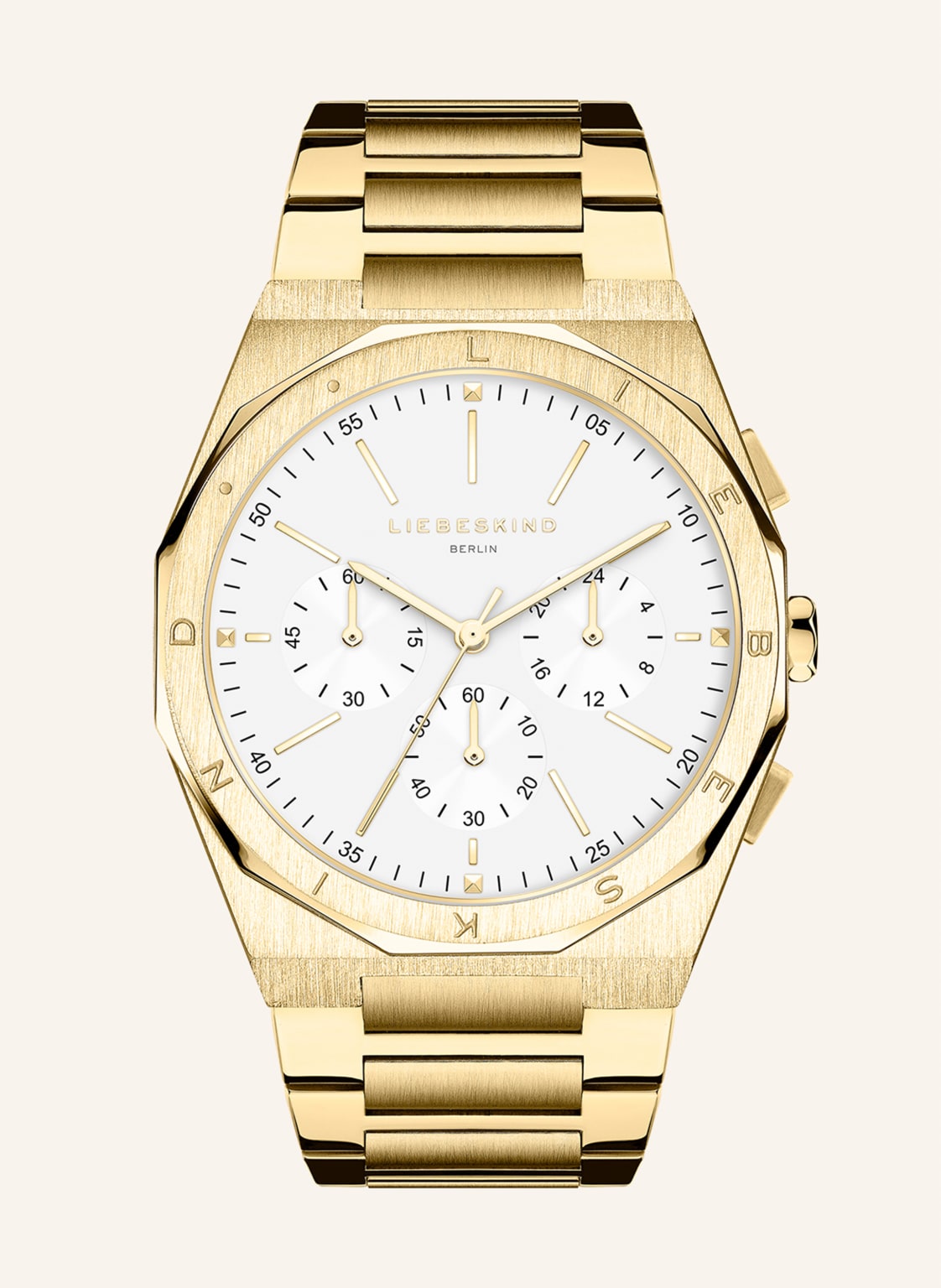 Liebeskind Armbanduhr  Aus  Edelstahl gold von LIEBESKIND